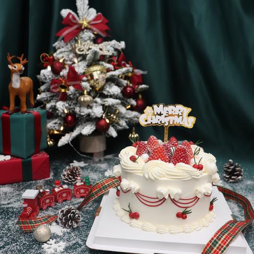 圣诞草莓蛋糕 商品图3