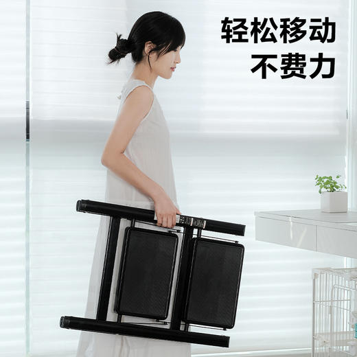 得力折叠梯两步碳钢(黑) 商品图3