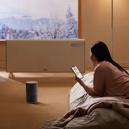 【小程序】小熊电暖器 DNQ-E22A1 白色 电子式数码屏显示、串铝片发热体、三档功率可调、定时、倾倒断电功能和带WIFI控制 商品图6