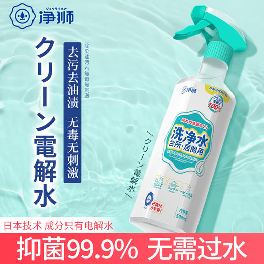 净狮电解水 年底大扫除不费劲  让厨房干净透亮 商品图1