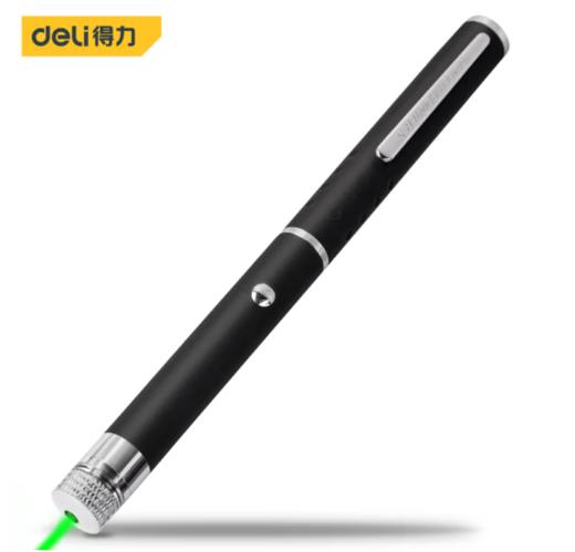 得力DL552012绿光激光笔(黑)干电池 商品图0