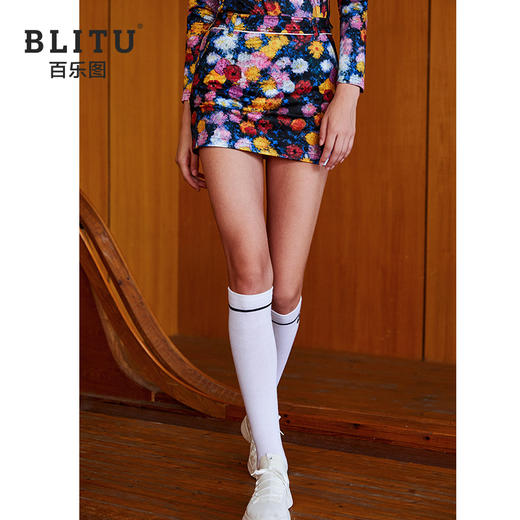 【tp自营】BLITU 百乐图女装短裙 27320439 商品图4