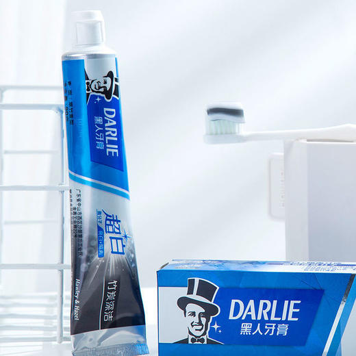 黑人牙膏超白竹炭深洁190g 商品图2