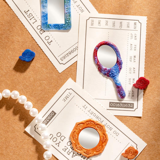 【故宫文具】紫禁小宝镜火漆印章套装手帐礼物 商品图4