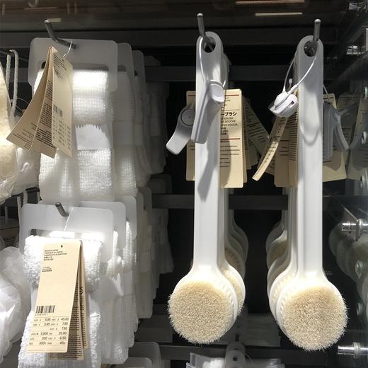 洗澡刷软毛刷背搓澡刷长柄搓泥沐浴身体干刷防滑刷hx01 商品图0