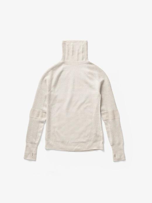 Holden - W WHOLE GARMENT AIRWARM HIGHNECK - CANVAS - 女装 - 打底衫 - 白色 商品图4