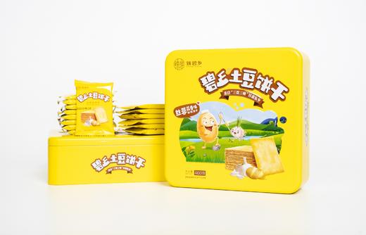 碧乡土豆饼干(蒜香味/海苔芥末味)460g 商品图0