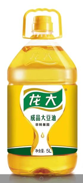 龙大非转基因大豆油5升