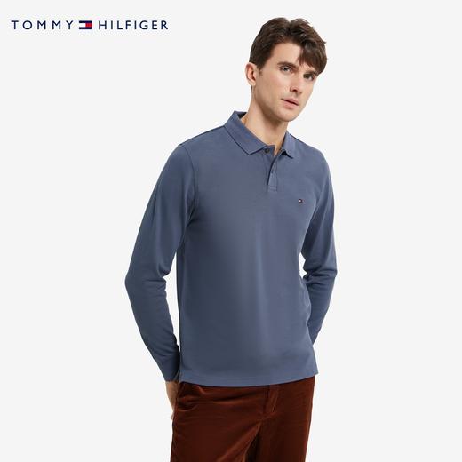 【海南专供价】TOMMY冬季男长袖POLO衫MW0MW22550 商品图1