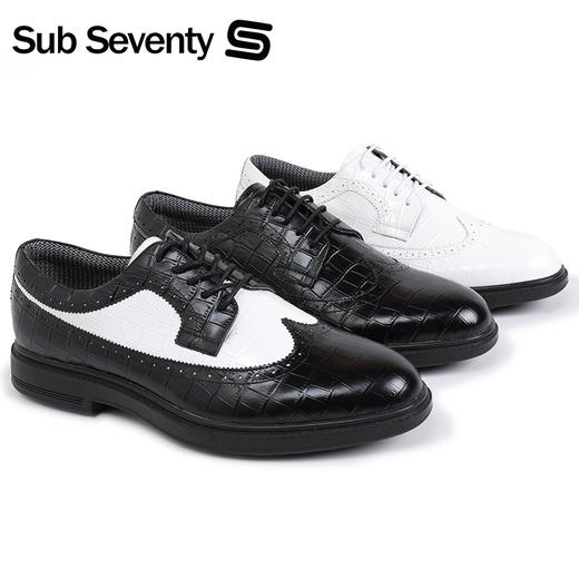 SubSeventy真皮高尔夫球鞋男款天然草本运动鞋防水透气防臭排汗舒适防滑 商品图2