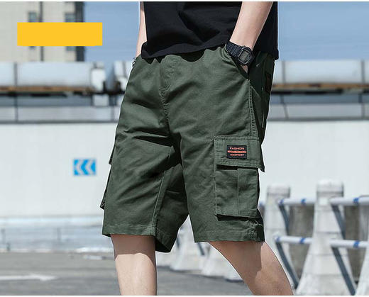 裁缝学苑 M44男五分工装裤短裤1:1实物服装纸样剪裁图纸牛皮纸样 商品图1