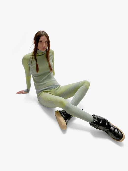 Holden - W WHOLE GARMENT AIRWARM BOTTOM - SLATE GRAY/MINERAL YELLOW - 女装 -  - 石板灰/石黄 商品图3