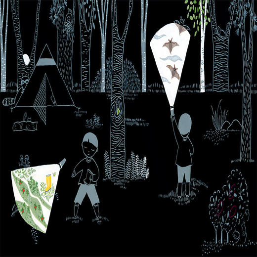 奇想国 手电筒看见了什么 3-6岁精装 荣获博洛尼亚国际童书展童书奖 绘本图画书 商品图3