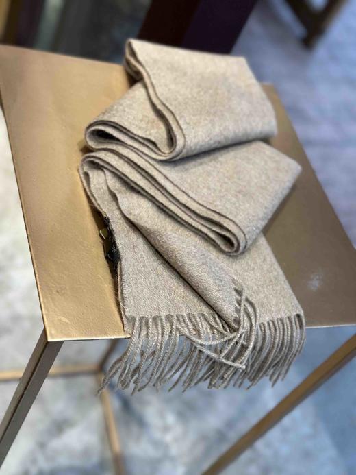 优品堂【顾盼生姿】纯羊绒长巾#软黄金 商品图8