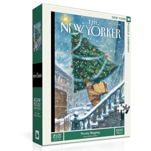 纽约客New Yorker｜哈利波特等圣诞主题1000片/500片拼图圣诞礼物必备 商品图0