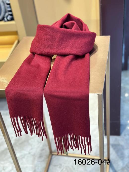 优品堂【顾盼生姿】纯羊绒长巾#软黄金 商品图4