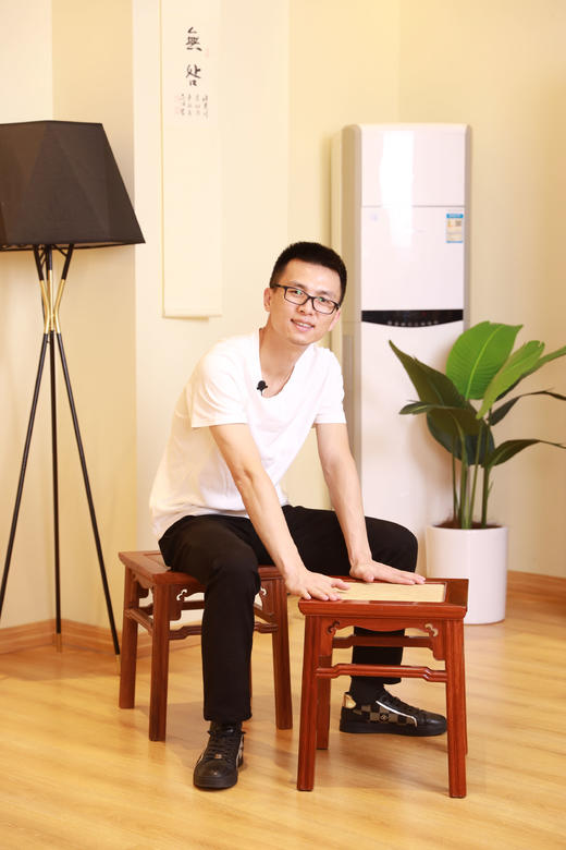 红桥红  家具严选  缅甸花梨(大果紫檀）  【38瓜棱腿方凳】 商品图10