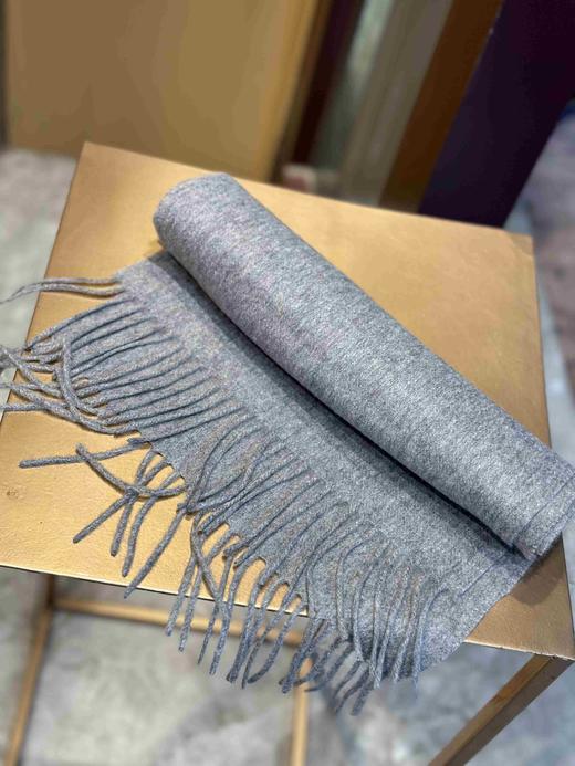 优品堂【顾盼生姿】纯羊绒长巾#软黄金 商品图3