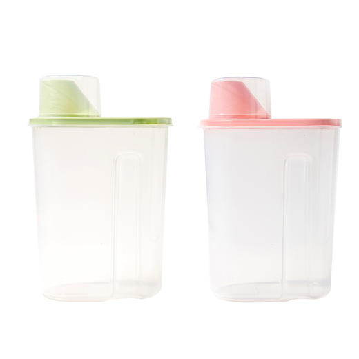 宠物储粮罐2.5L狗狗猫咪冻干零食储存 密封防潮 带刻度杯 商品图4