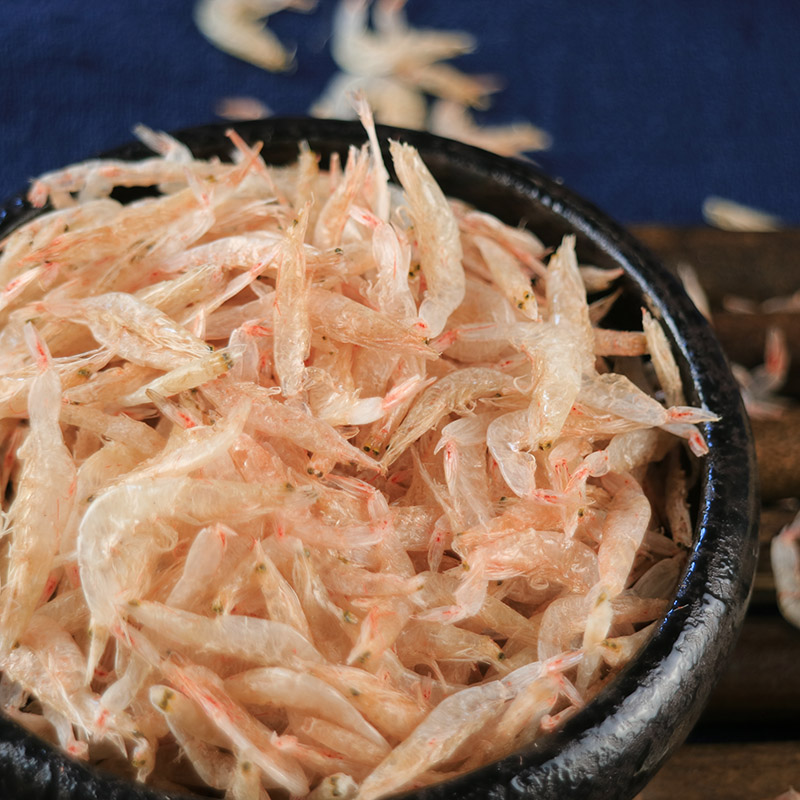 【买8罐送头水紫菜1包】舟山嵊泗生干虾皮 无盐 老少皆宜 70g*4罐