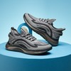 骆驼男鞋2025春秋季新款老爹鞋透气飞织网面鞋跑步鞋黑色男士运动鞋 GMS2210054 商品缩略图0