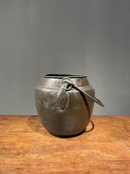 老青铜供佛提梁筒，顺丰包邮 商品图1