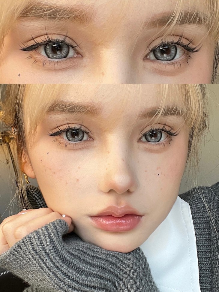 LOVEIIKIRA年抛隐形眼镜 夜神14.5mm 1副/2片-VVCON美瞳商城30