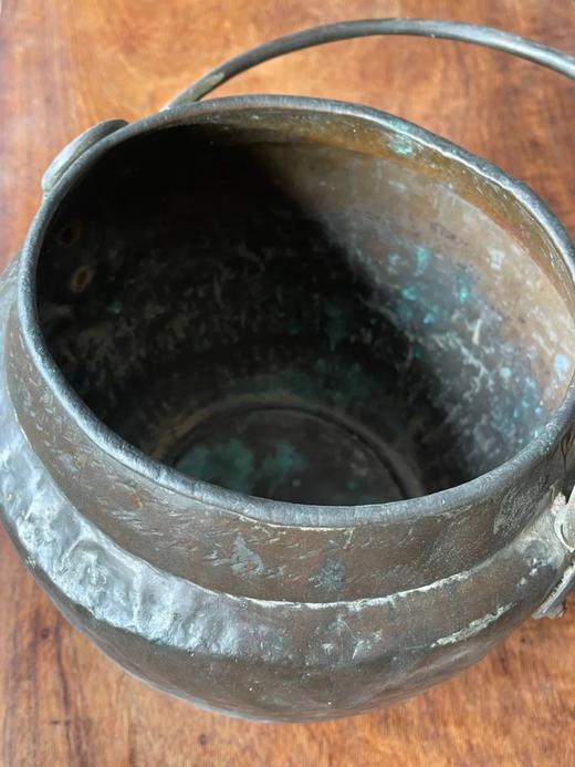 老青铜供佛提梁筒，顺丰包邮 商品图11