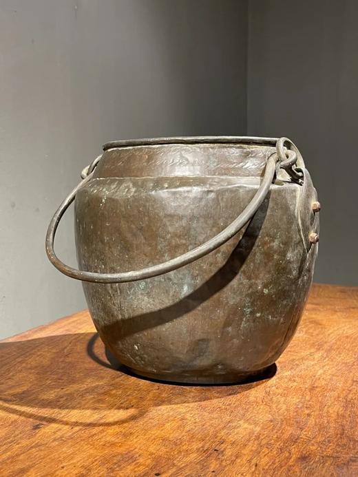 老青铜供佛提梁筒，顺丰包邮 商品图5