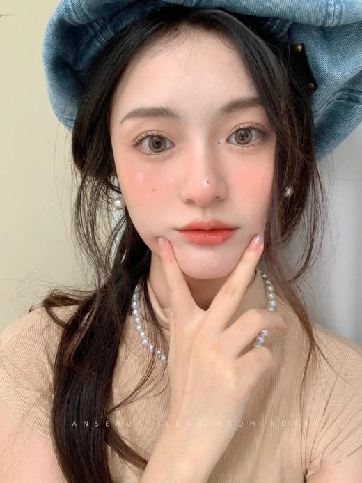 【年抛】神明少女棕 安视彩Anserua |  小直径14.0  着色13.2   (同品牌两副更划算,选款色板在详情页) 商品图8