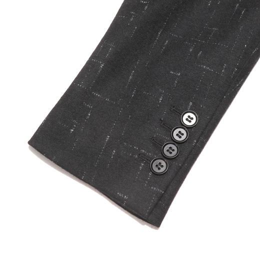 布兰施秋冬新款两粒扣时尚印花男式休闲单西 商品图6