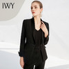 IWY/时尚高端黑色高级感职业西装套装面试正装套装气质工作服商务223206C1+223206P1 商品缩略图1