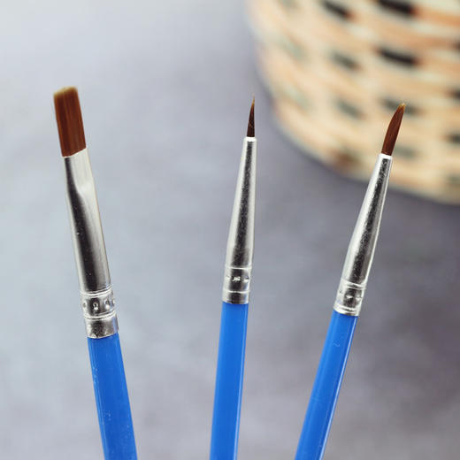 勾线笔刷3入 奶油霜手绘工具 蛋糕画线笔刷 勾线笔刷 饼干翻糖描边 商品图3