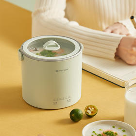 mokkom磨客便携炖煮锅+保温袋（颜色随机）