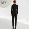 IWY/时尚高端黑色高级感职业西装套装面试正装套装气质工作服商务223206C1+223206P1 商品缩略图3