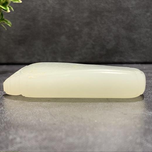 【御珠宫坊·传承系列】羊脂白玉子料无事牌 商品图6