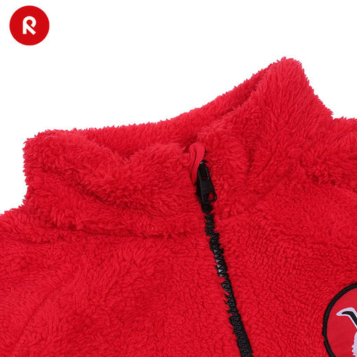 reima男女儿童大童卫衣新年款春夏休闲运动抓绒印花开衫外套 商品图2