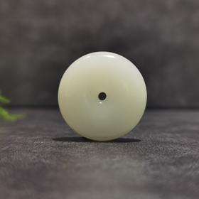 【御珠宫坊】羊脂白玉平安扣