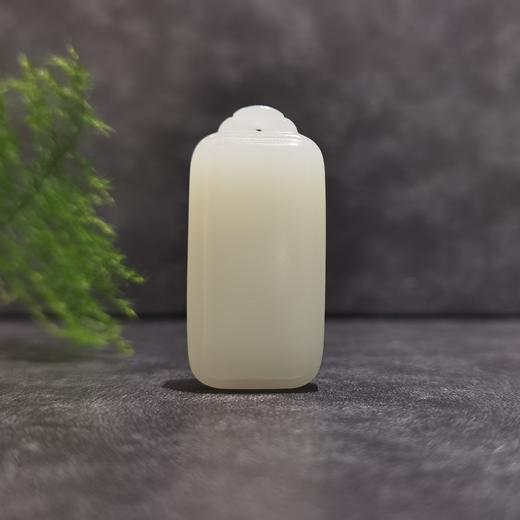 【御珠宫坊】羊脂白玉无事牌 商品图1