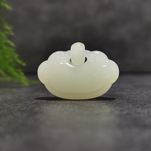 【御珠宫坊】羊脂白玉锁 商品图0