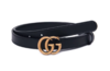 全新GUCCI 女士腰带/皮帶 寬2CM 11036  黑色牛皮雙G / 复古金色扣女士BELT腰带 商品缩略图5