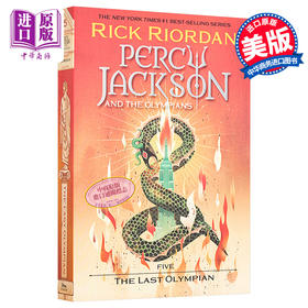 【中商原版】波西杰克逊与奥林匹克 第5部 倪传婧 英文原版 Percy Jackson and the Olympians Book5 The Last Olympian Rick Riordan