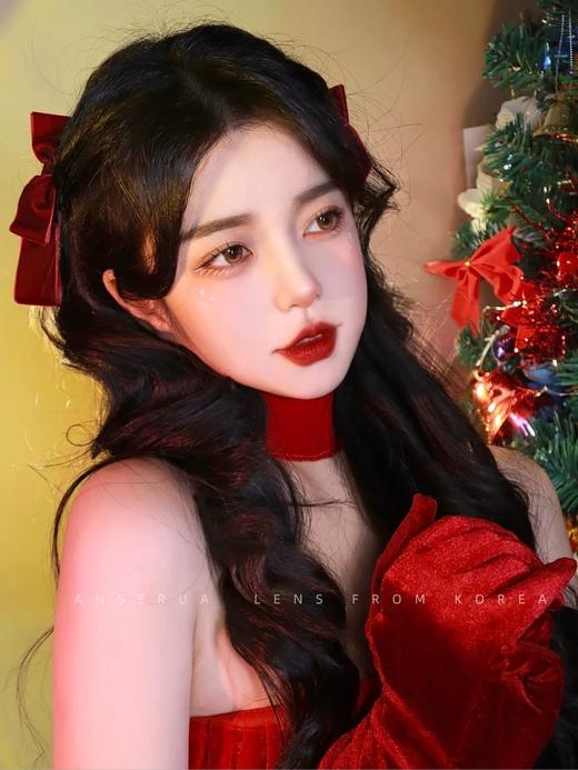 【年抛】圣光少女 宝贝棕 安视彩Anserua |  小直径14.0  着色13.2   (同品牌两副更划算,选款色板在详情页) 棕美瞳 商品图1