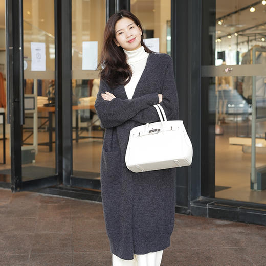 Avann慵懒风复古针织长款开衫 商品图10