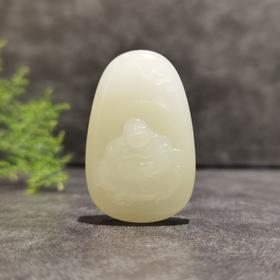 【御珠宫坊】羊脂白玉佛牌