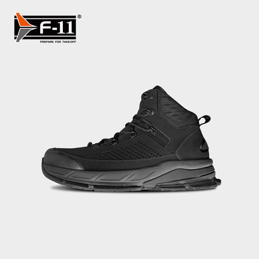 F-11玄武2.0中帮黑色战术跑鞋徒步登山鞋轻便透气减震吸震作 商品图1
