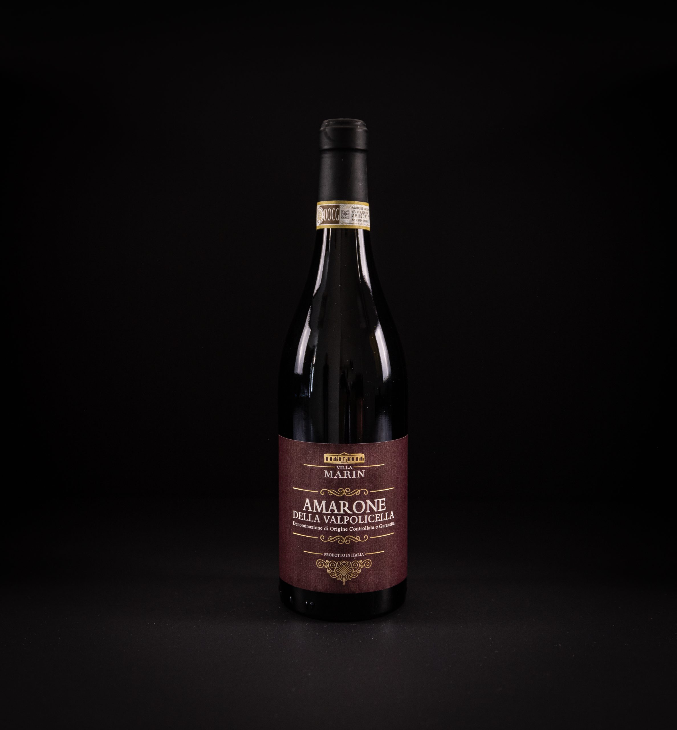 马林庄园阿玛罗尼干红葡萄酒 750ml  VILLA MARIN AMARONE VALPOLICELLA DOCG 2017 15,5