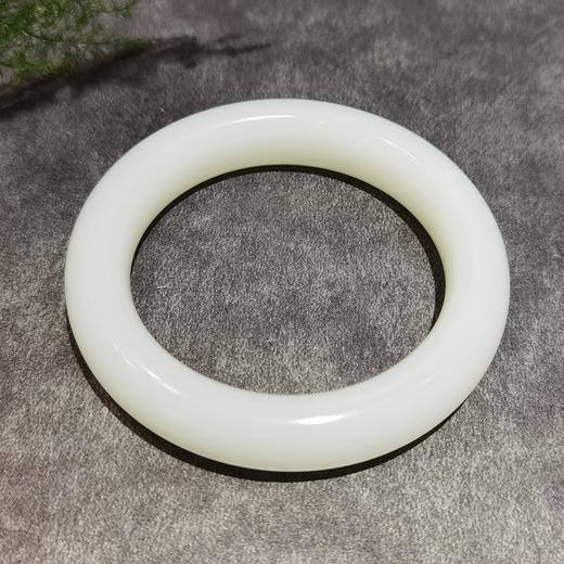 【御珠宫坊·传承系列】羊脂白玉手镯54.5mm 商品图5