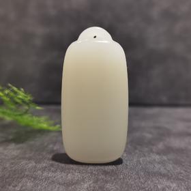 【御珠宫坊】羊脂白玉无事牌