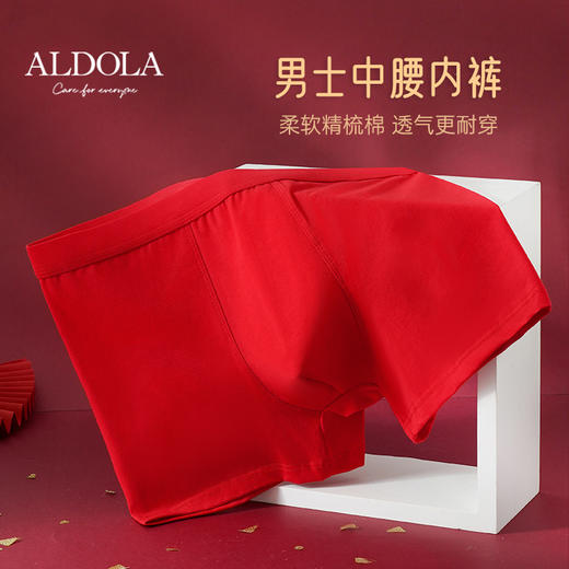 雅黛丽情侣红色新年本命年保暖内衣女结婚新娘纯棉秋衣秋裤套装男 商品图4